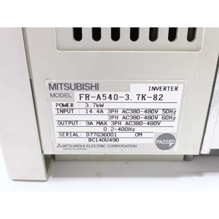 Mitsubishi Electric Corporation FR-A540-3.7K-82