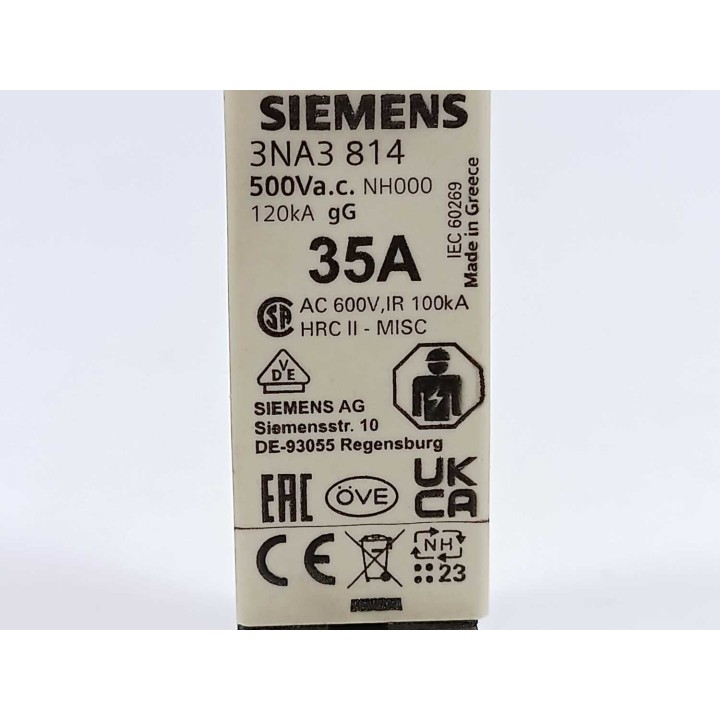Siemens AG 3NA3 814