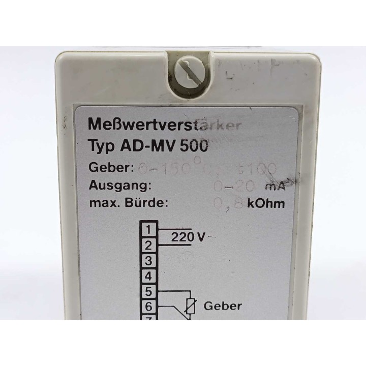 Elektronische MeBtechnik GmbH AD-MV 500