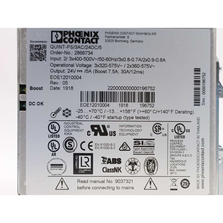 Phoenix Contact GmbH & Co. KG 2866734