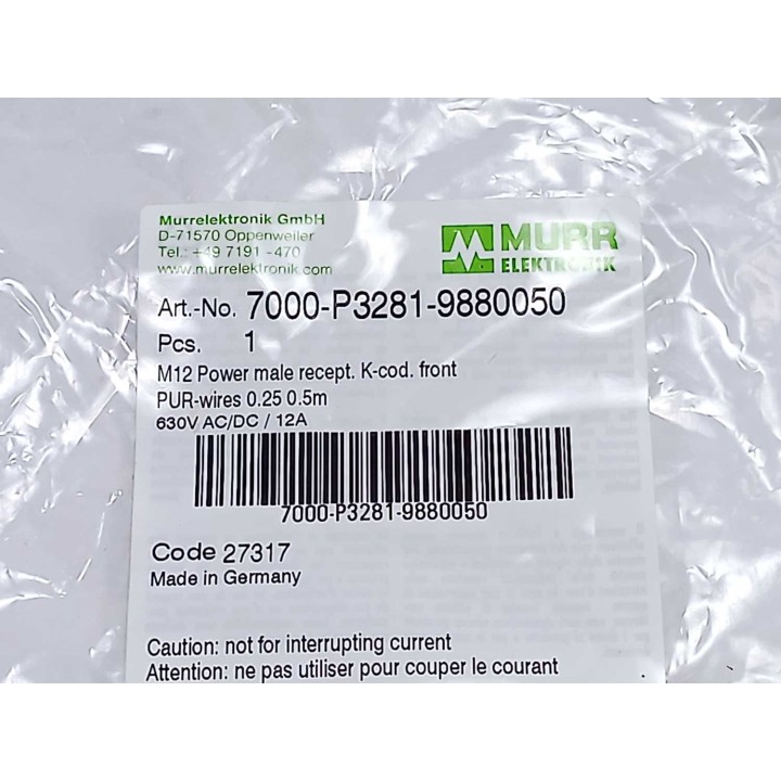 Murrelektronik GmbH 7000-P3281-9880050