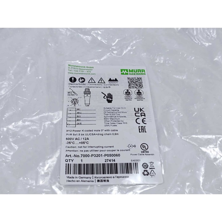 Murrelektronik GmbH 7000-P3201-P050060