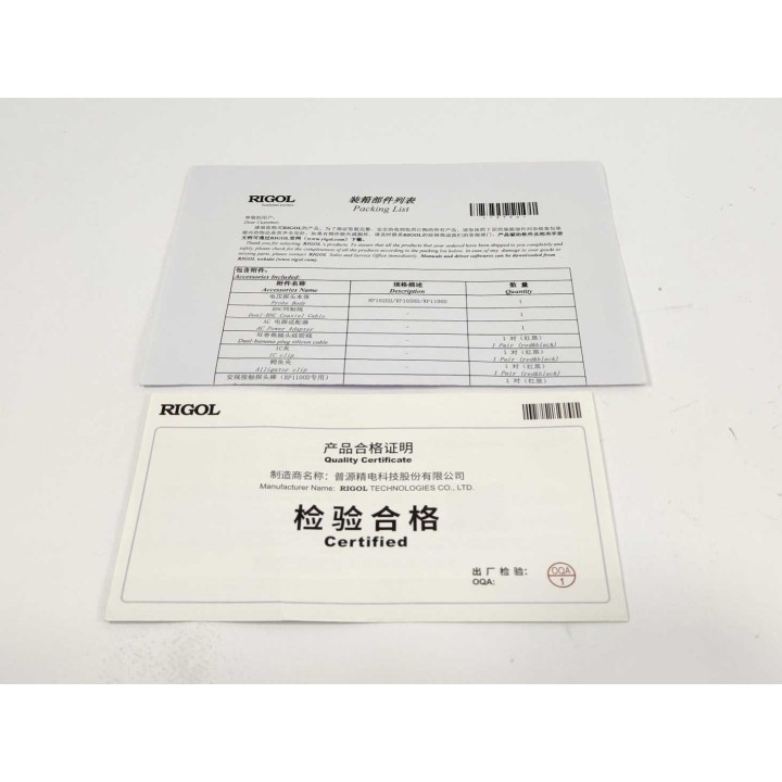 RIGOL TECHNOLOGIES CO.LTD. RP1025D