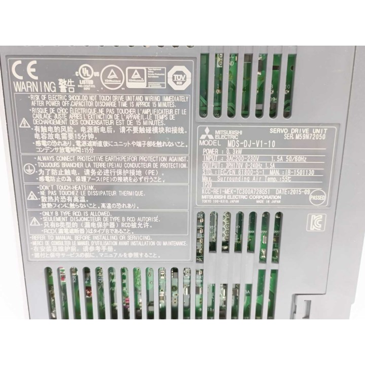 Mitsubishi Electric Corporation MDS-DJ-V1-10