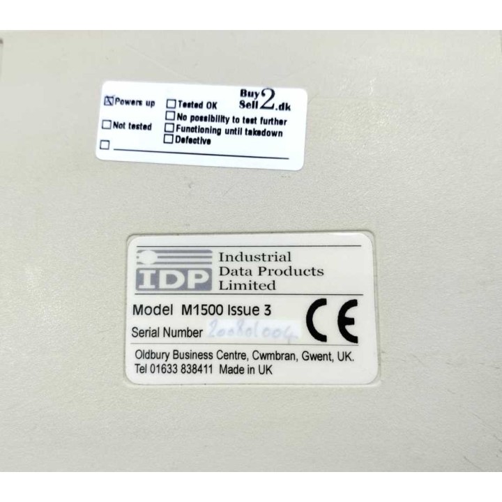 Industrial Data Products Limited M1500