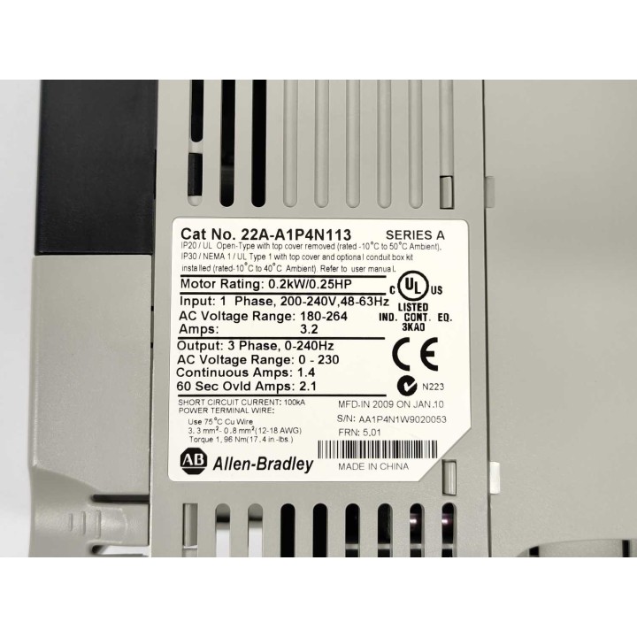 Allen-Bradley 22A-A1P4N113