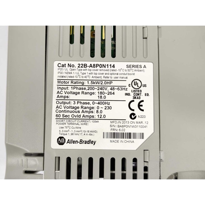 Allen-Bradley 22B-A8P0N114