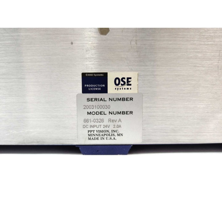 PPT Vision, Inc. 661-0326-C20