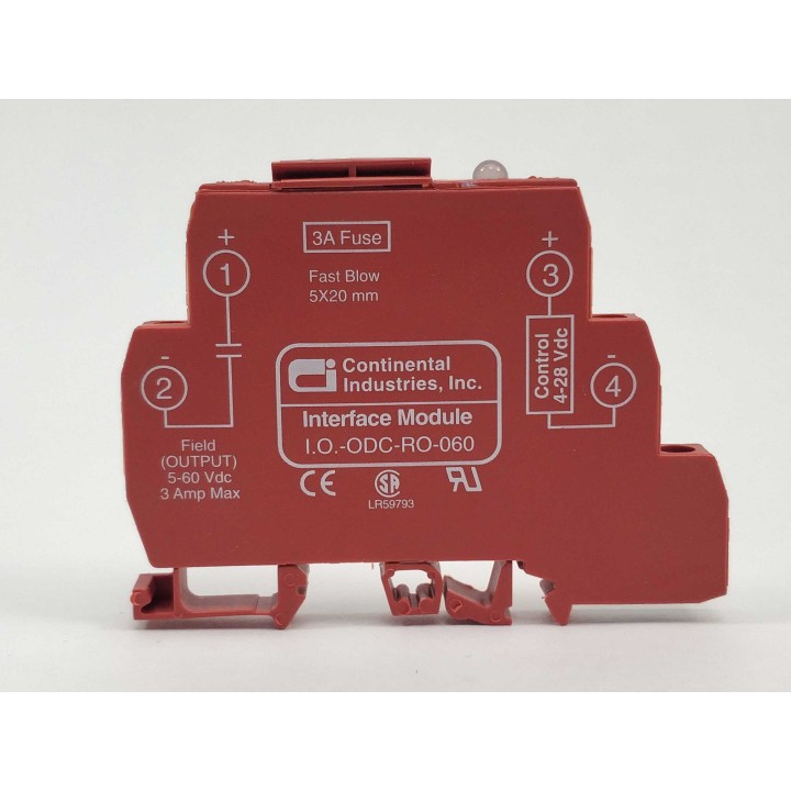 Continental Industries, Inc. I.O.-ODC-RO-060