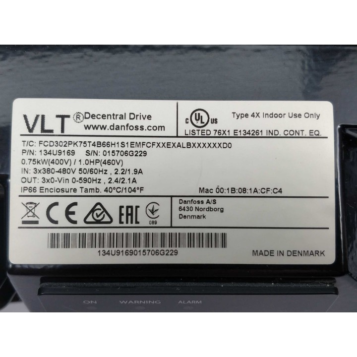 Danfoss A/S 134U9169