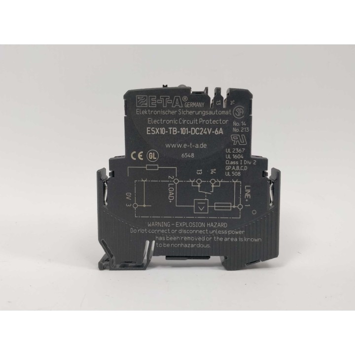 E-T-A Elektrotechnische Apparate GmbH ESX10-TB-101-DC24V-6A