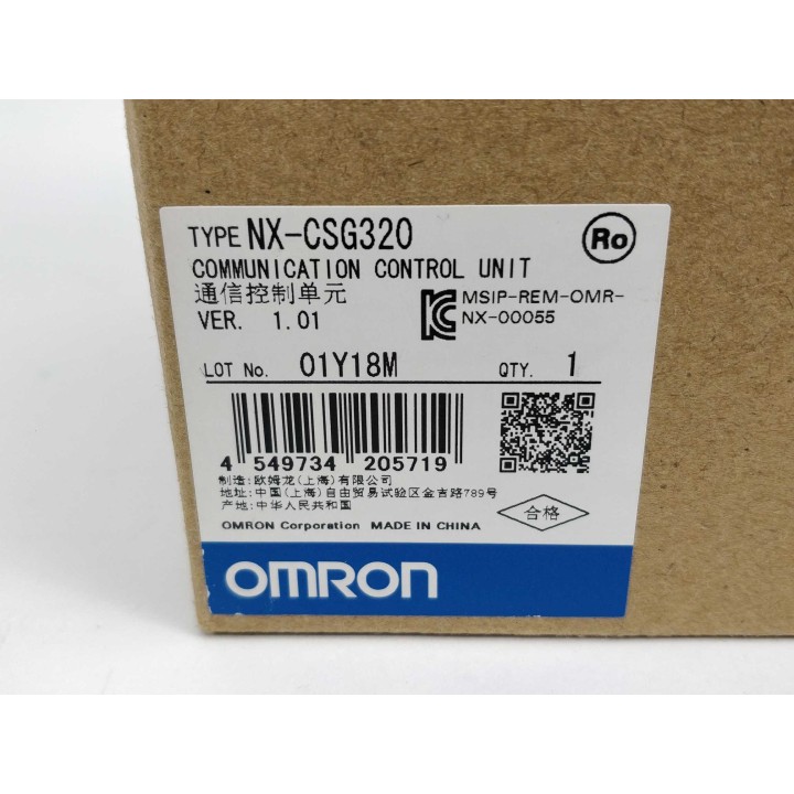 OMRON Corporation NX-CSG320