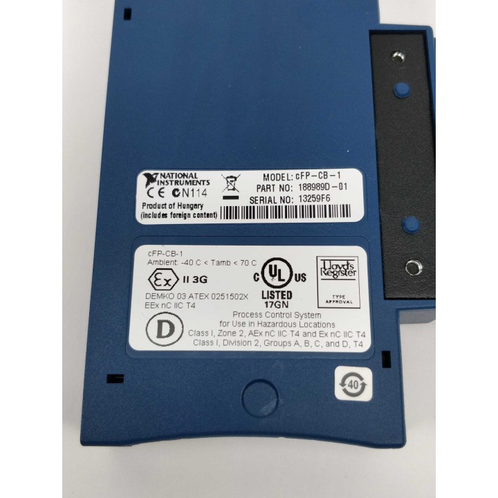 NATIONAL INSTRUMENTS 188989D-01