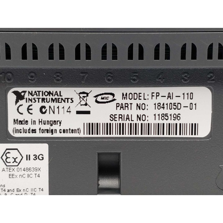 NATIONAL INSTRUMENTS 184105D-01