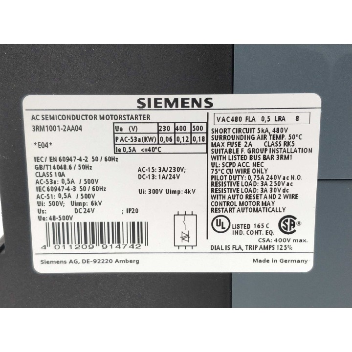 Siemens AG 3RM1001-2AA04