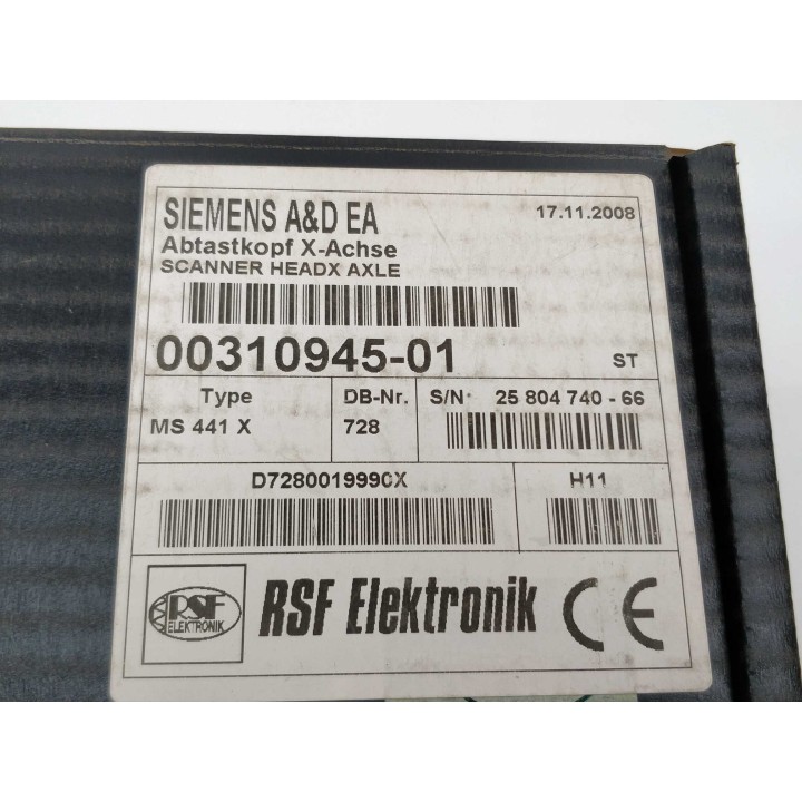Siemens A&D EA 00310945-01