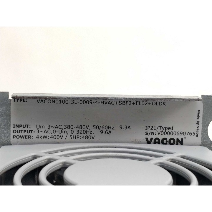 Vacor VACON0100-3L-0009-4-HVAC+SBF2+FL02+DLDK