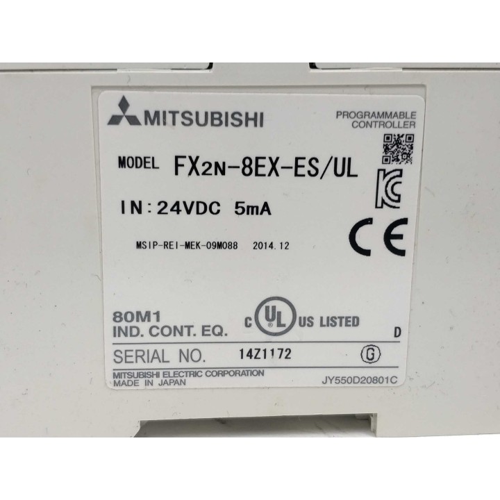 Mitsubishi Electric Corporation FX2N-8EX-ES/UL
