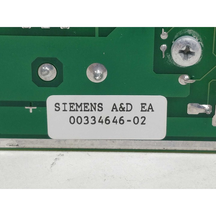 Siemens A&D EA 00334646-02