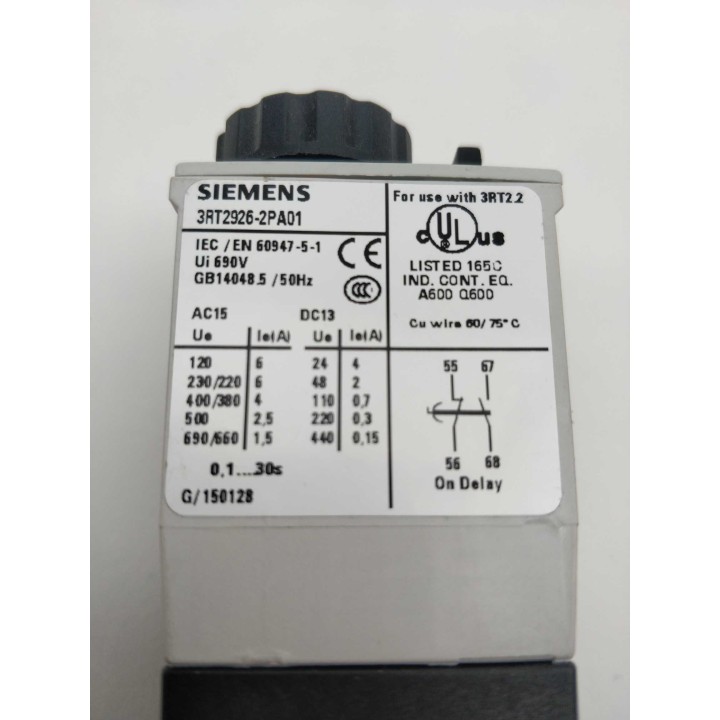 SIEMENS 3RT2926-2PA01