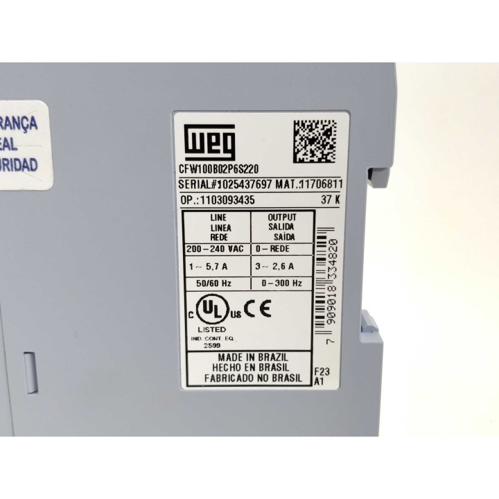 WEG CFW100B02P6S220