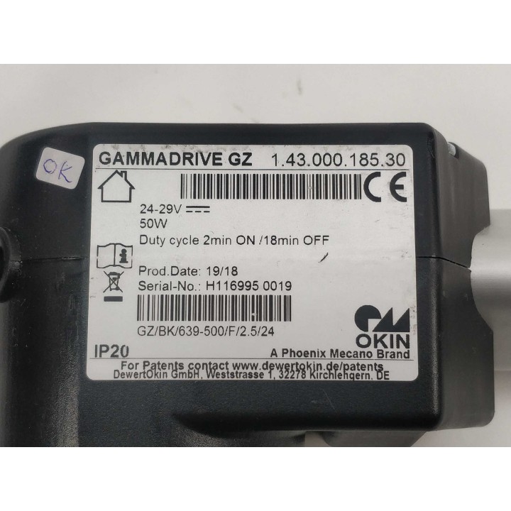 DewertOkin GmbH GZ/BK/639-500/F/2.5/24