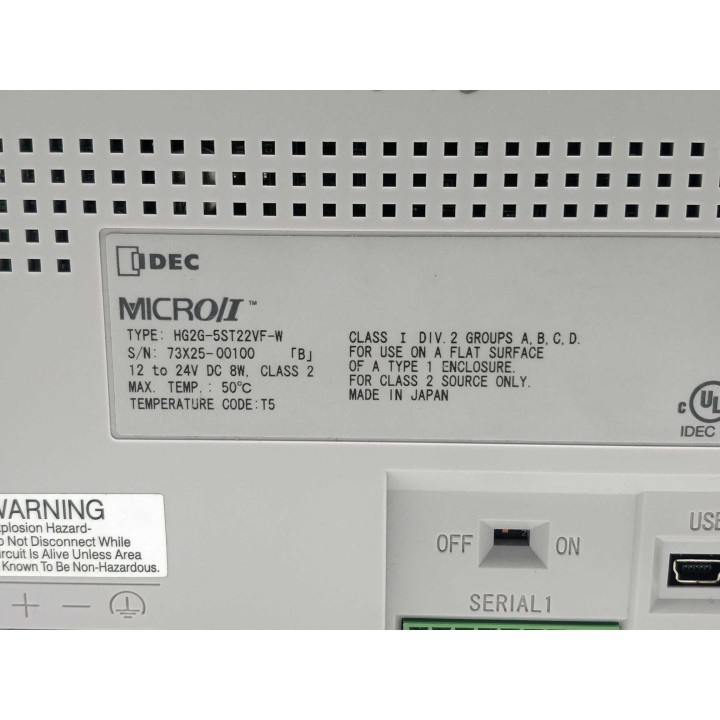 IDEC HG2G-5ST22VF-W
