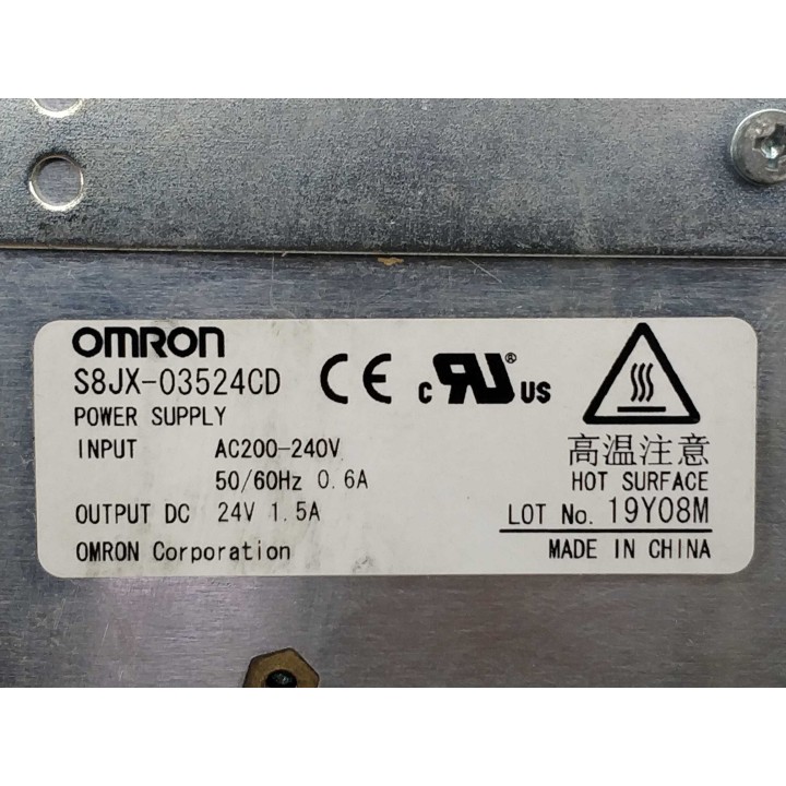 OMRON Corporation S8JX-03524CD