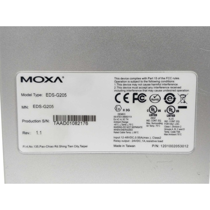 MOXA EDS-G205