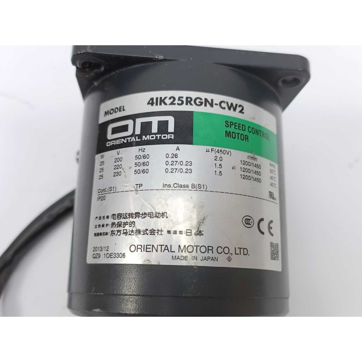ORIENTAL MOTOR CO.,LTD 4IK25RGN-CW2