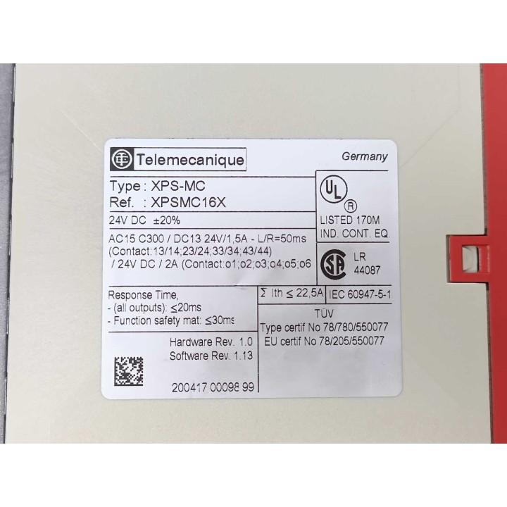 Telemecanique XPSMC16X