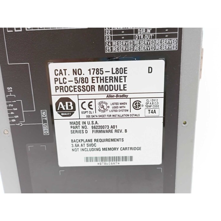 Allen-Bradley 1785-L80E