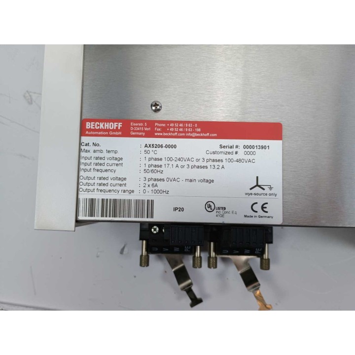 Beckhoff Automation GmbH AX5206-0000