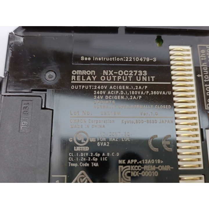 OMRON Corporation NX-OC2733