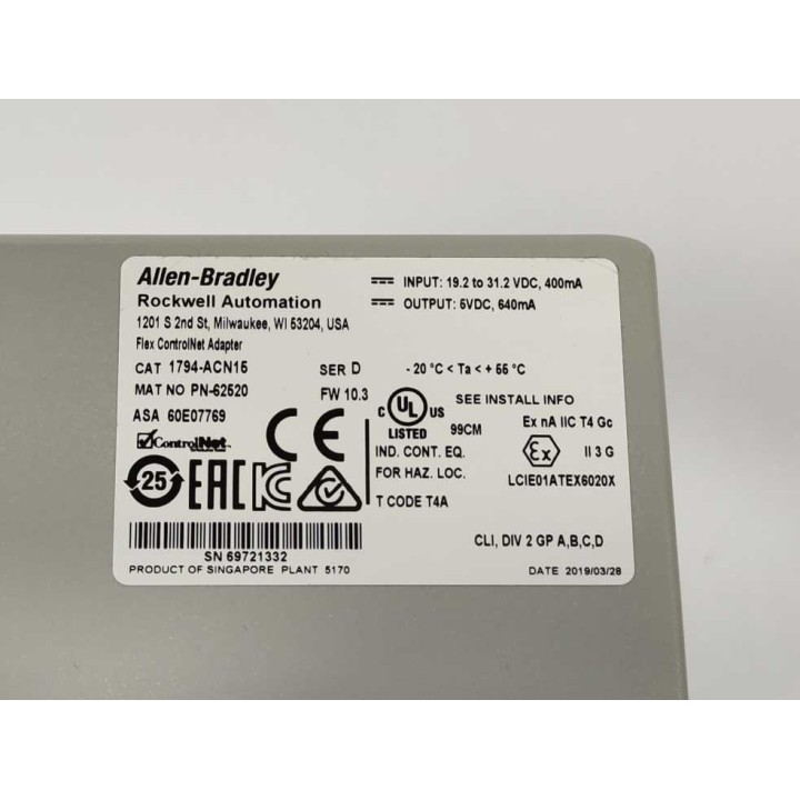 Allen-Bradley 1794-ACN15