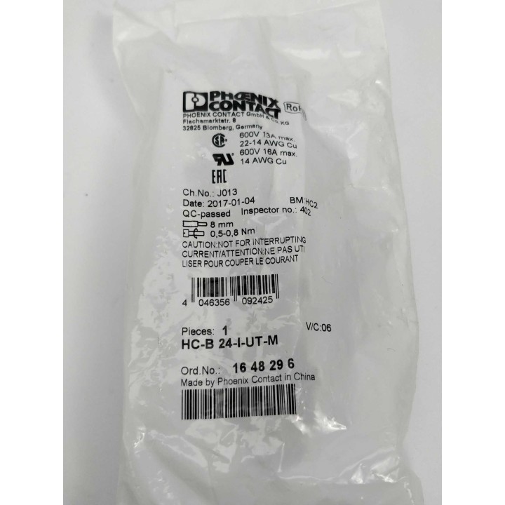 Phoenix Contact GmbH & Co. KG HC-B 24-I-UT-M