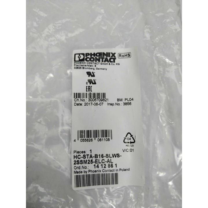 Phoenix Contact GmbH & Co. KG HC-STA-B16-SLWS-2SSM25-ELC-AL