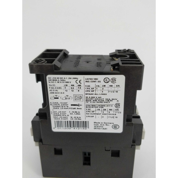 SIEMENS 3RT1024-1BB44-1AA0