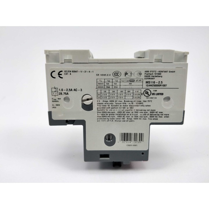ABB STOTZ-KONTAKT GmbH 1SAM250000R1007