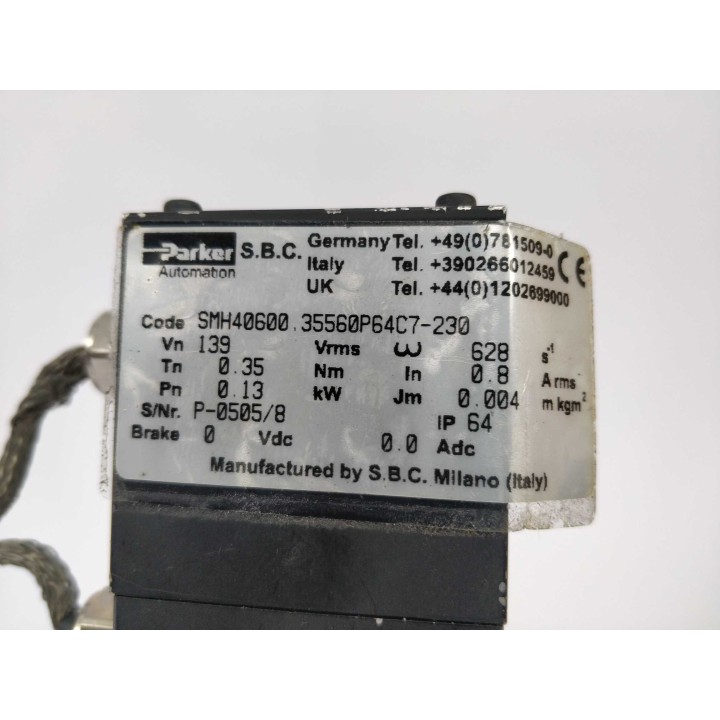 Parker SMH40600 35560P64C7-230
