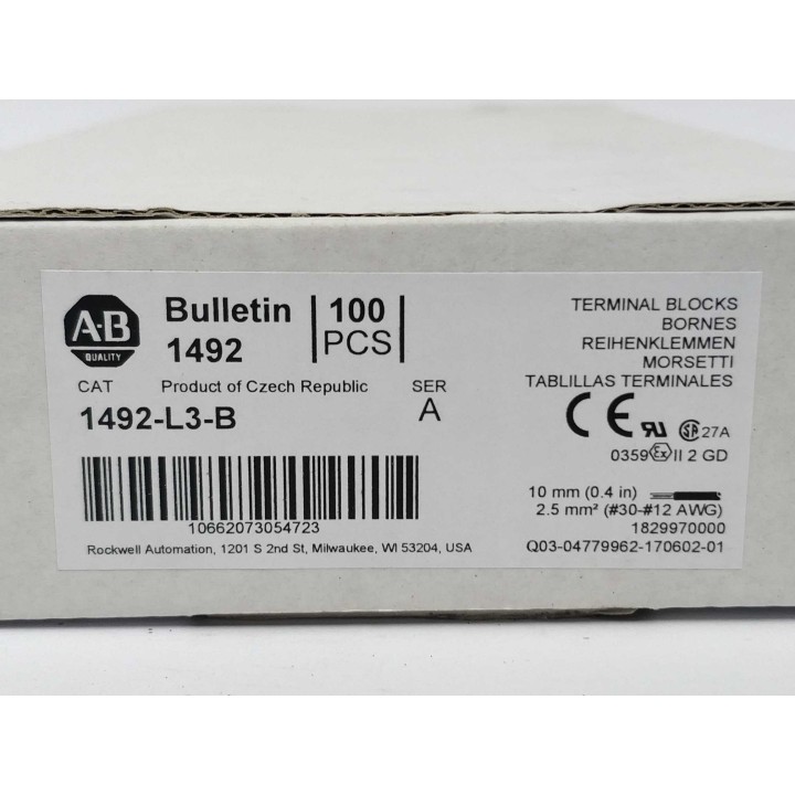 Rockwell Automation 1492-L3-B