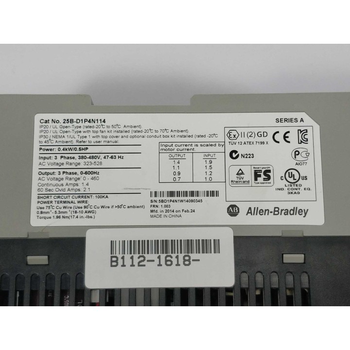 Allen-Bradley 25B-D1P4N114
