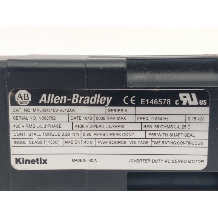 Allen-Bradley MPL-B1510V-VJ42AA