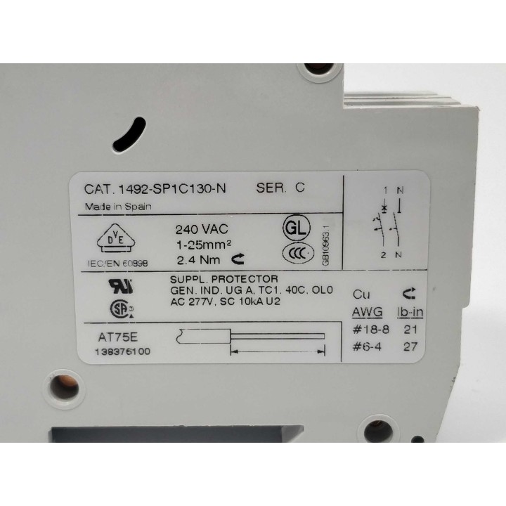 Allen-Bradley 1492-SP1C130-N
