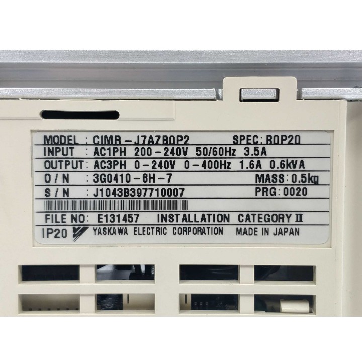 Yaskawa Electric Corporation CIMR-J7AZB0P2