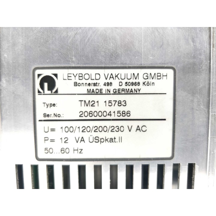 LEYBOLD VAKUUM GMBH TM2115783 