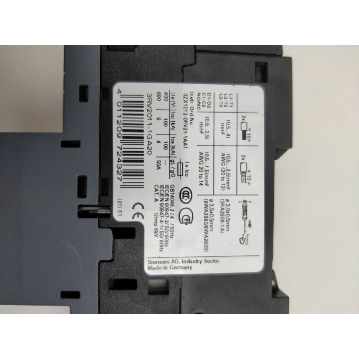 Siemens AG 3RV2011-1GA20