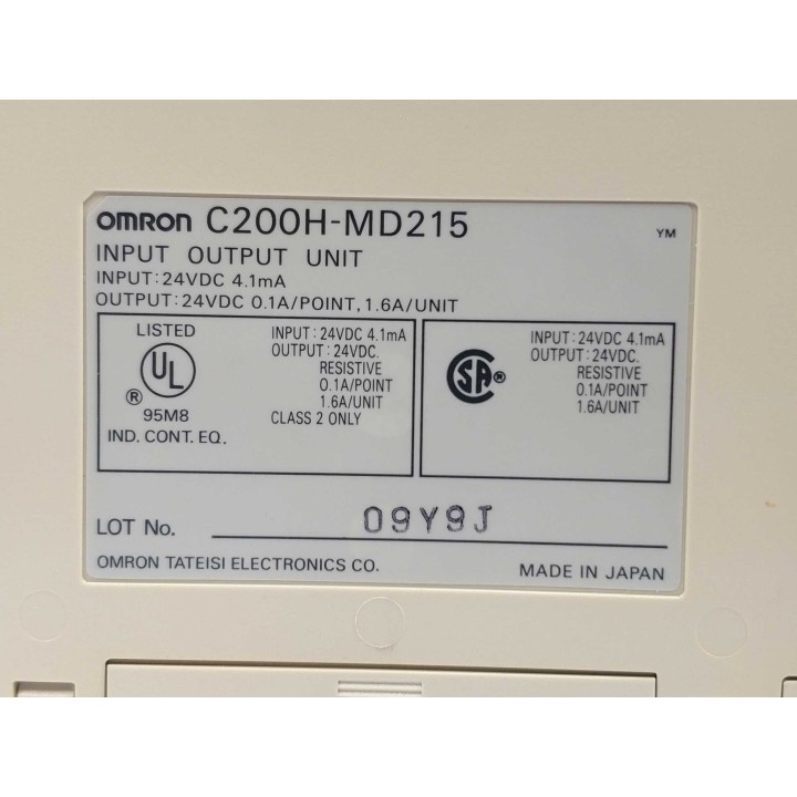 OMRON TATEISI ELECTRONICS CO C200H-MD215