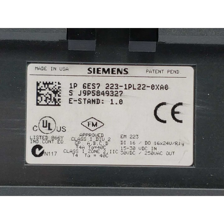 SIEMENS 6ES7223-1PL22-0XA0