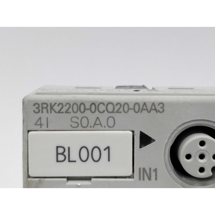 SIEMENS 3RK2200-0CQ20-0AA3